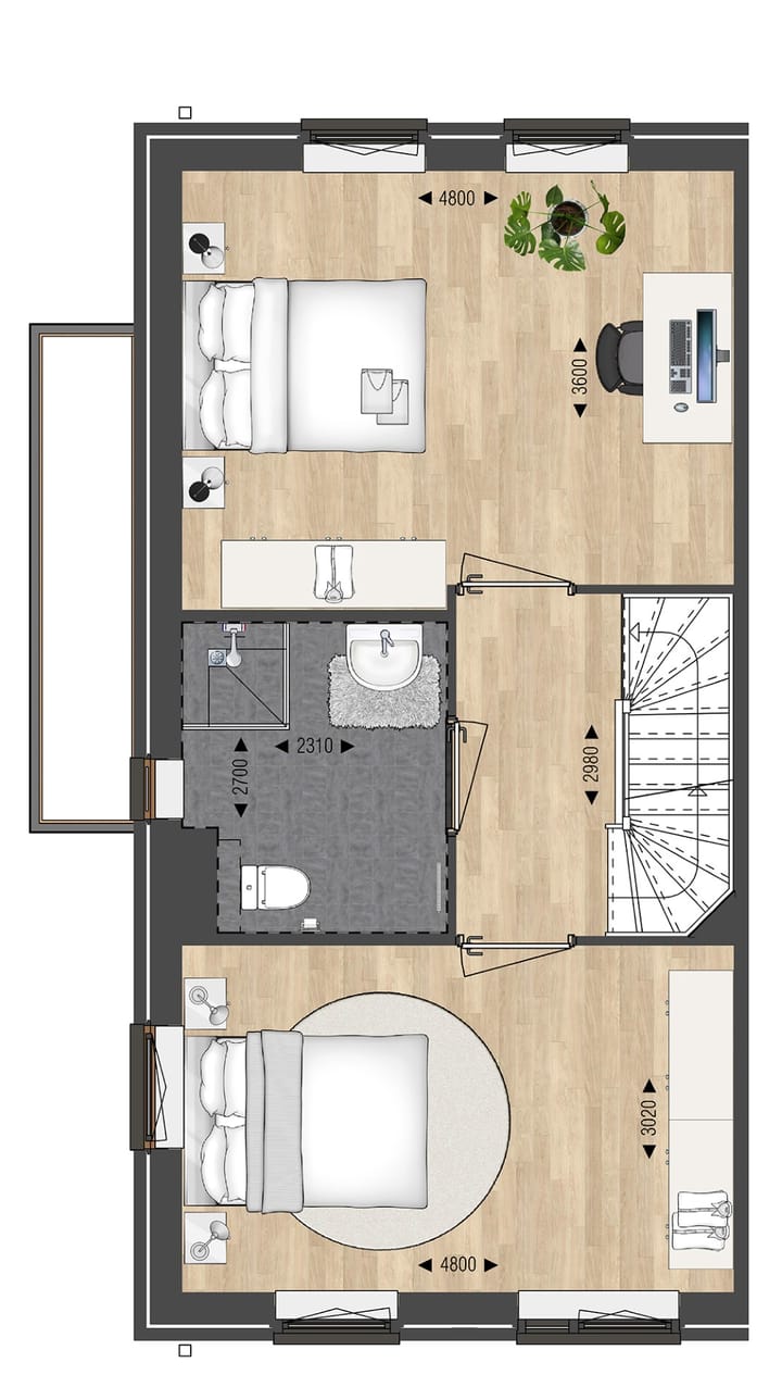 Photo 6 of Hoekwoning (Bouwnr. 22)