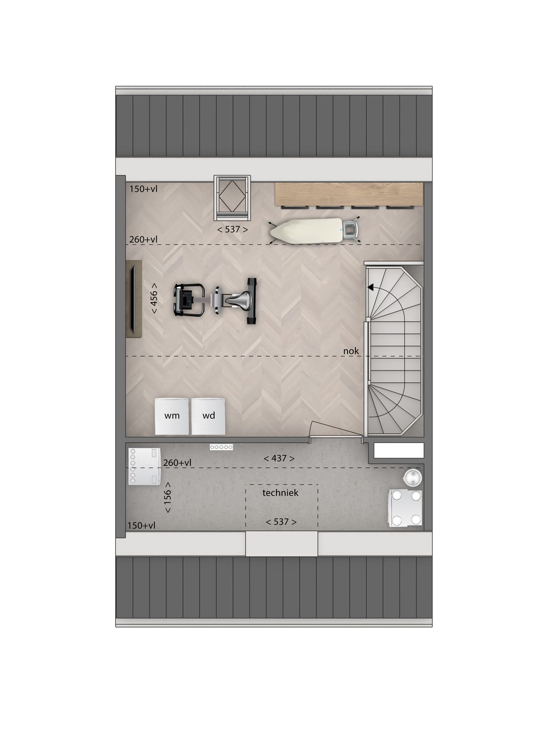 Foto 7 van Tussenwoning (Bouwnr. 82)