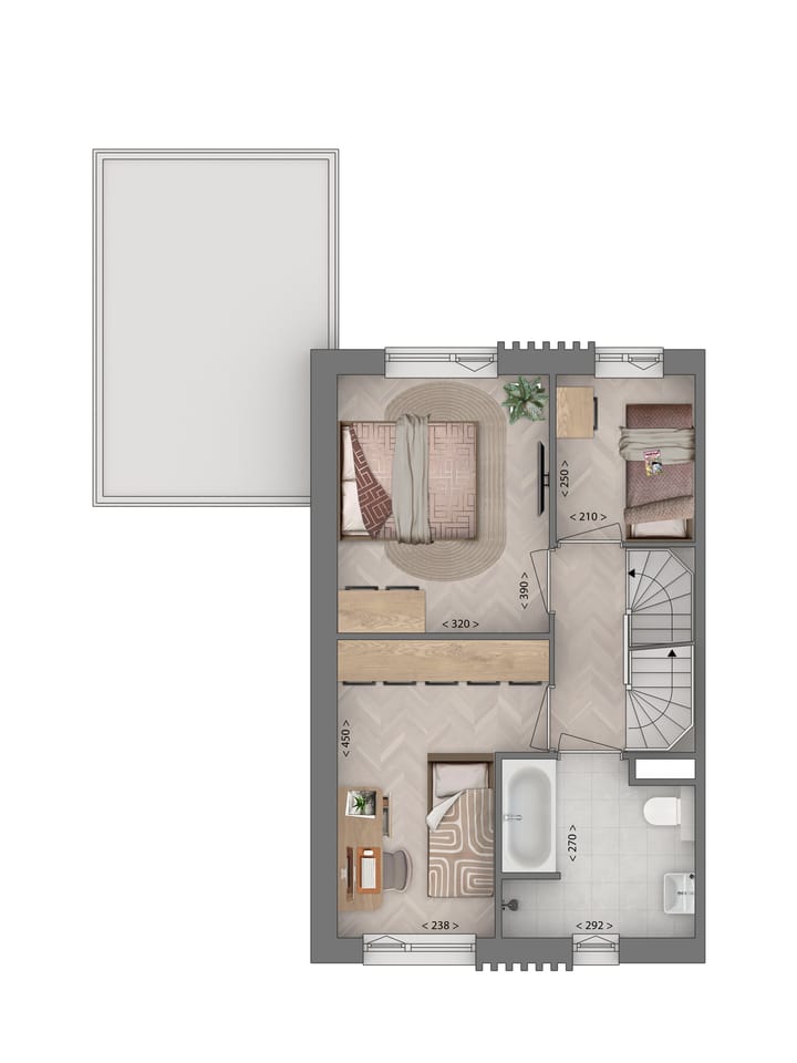 Foto 6 van Hoekwoning (Bouwnr. 81)