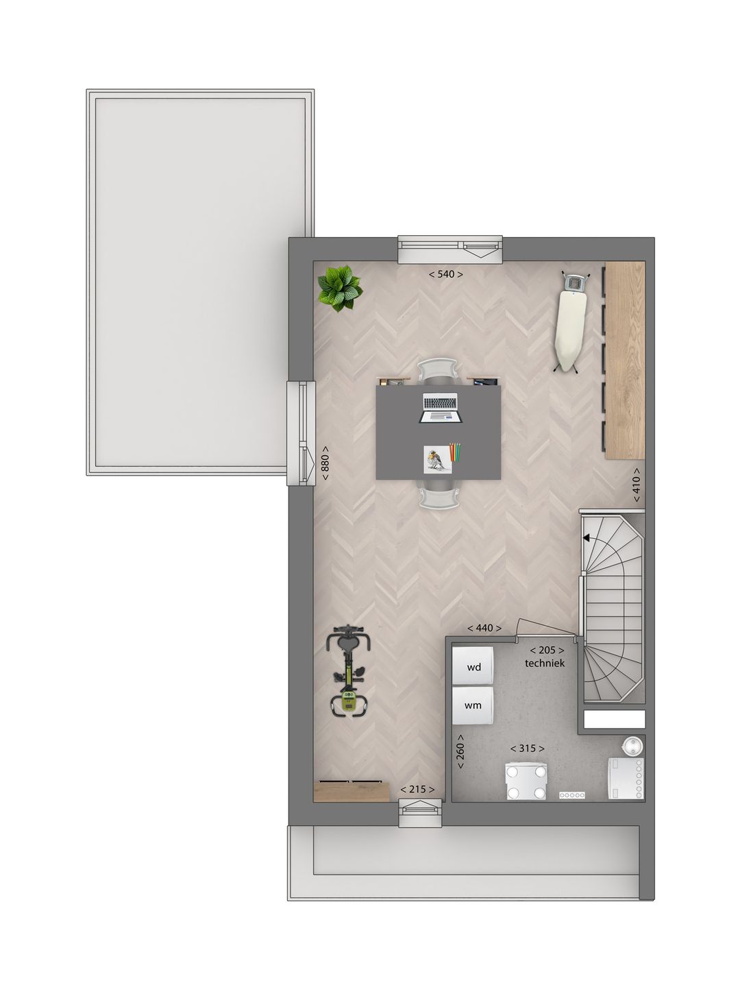 Foto 8 van 2 onder 1 kapwoning (Bouwnr. 84)