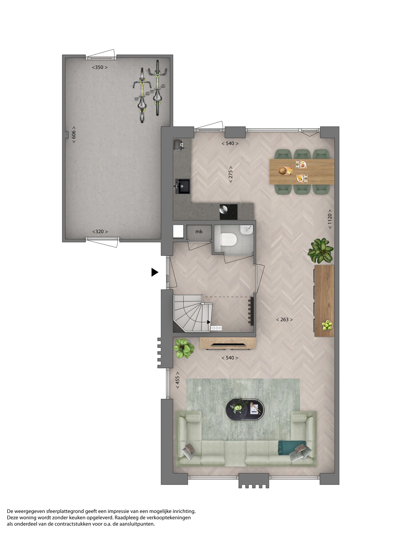 Foto 6 van 2 onder 1 kapwoning (Bouwnr. 86)