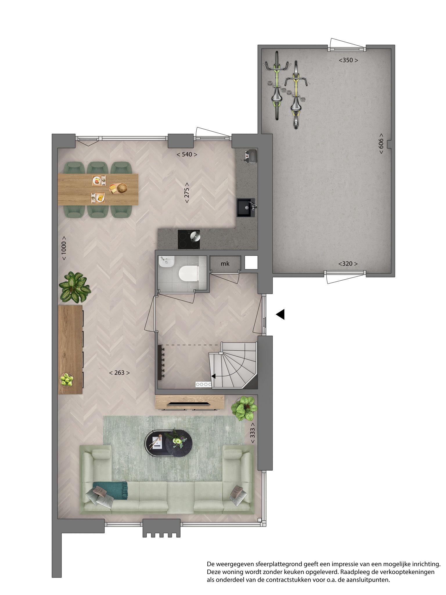 Foto 6 van 2 onder 1 kapwoning (Bouwnr. 87)