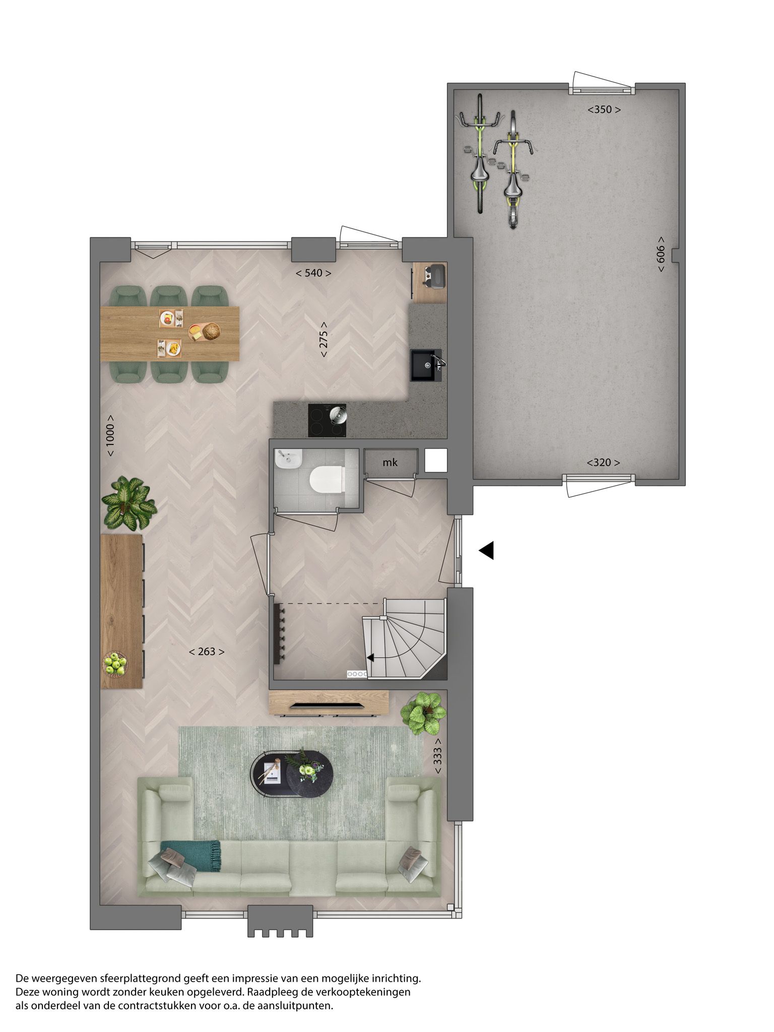 Foto 6 van 2 onder 1 kapwoning (Bouwnr. 89)