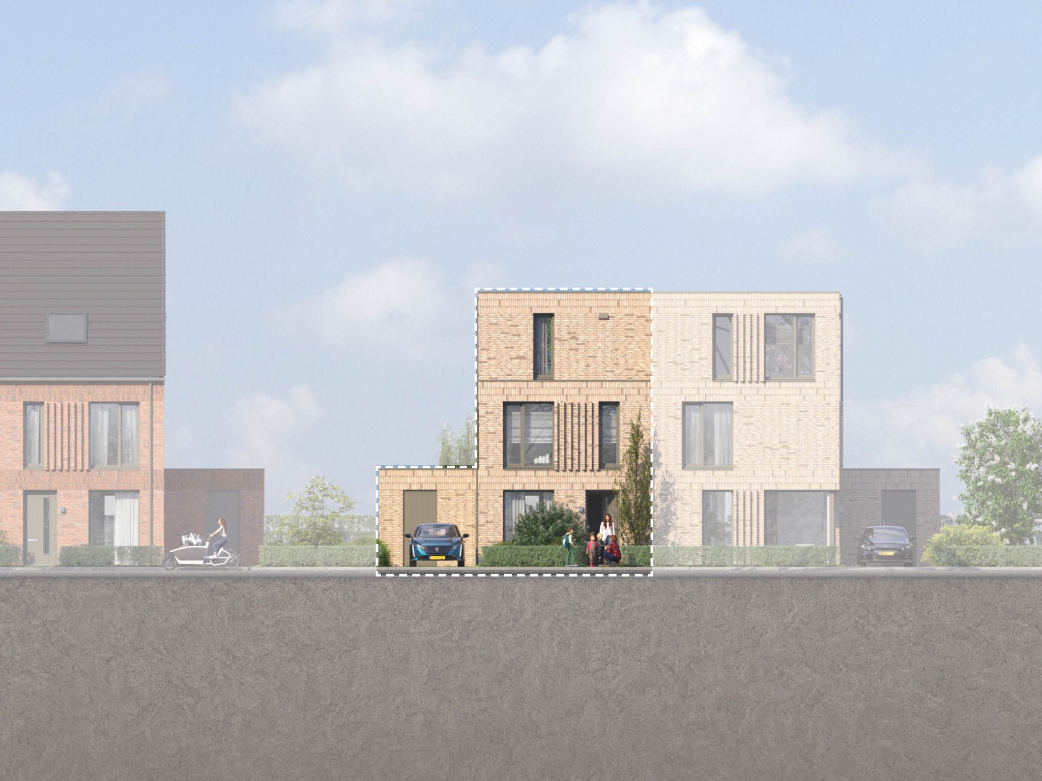 2 onder 1 kapwoning (Bouwnr. 92)  false