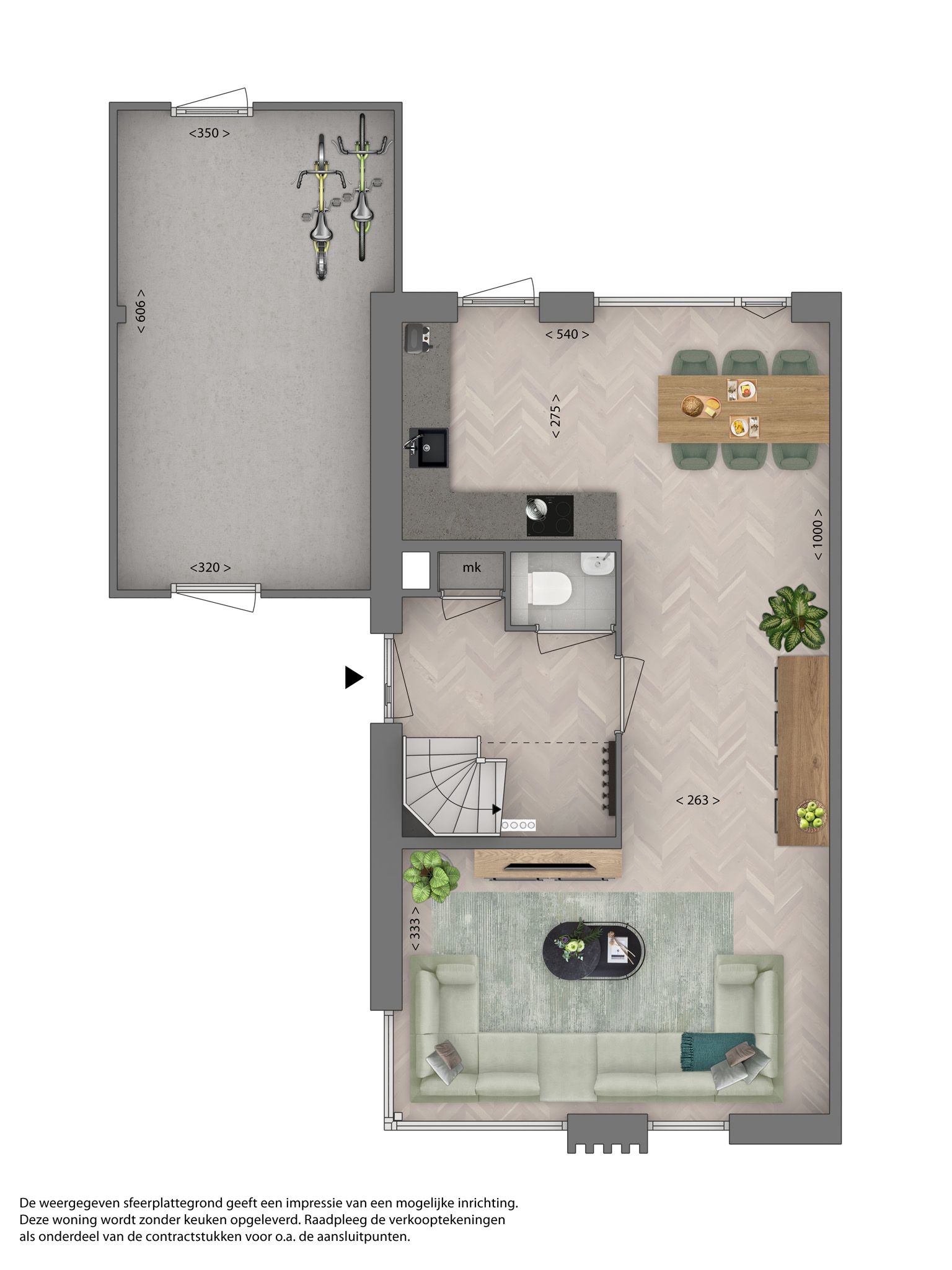 Foto 6 van 2 onder 1 kapwoning (Bouwnr. 98)