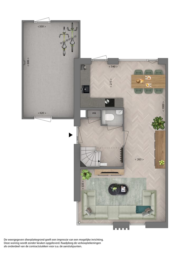 Foto 6 van 2 onder 1 kapwoning (Bouwnr. 98)