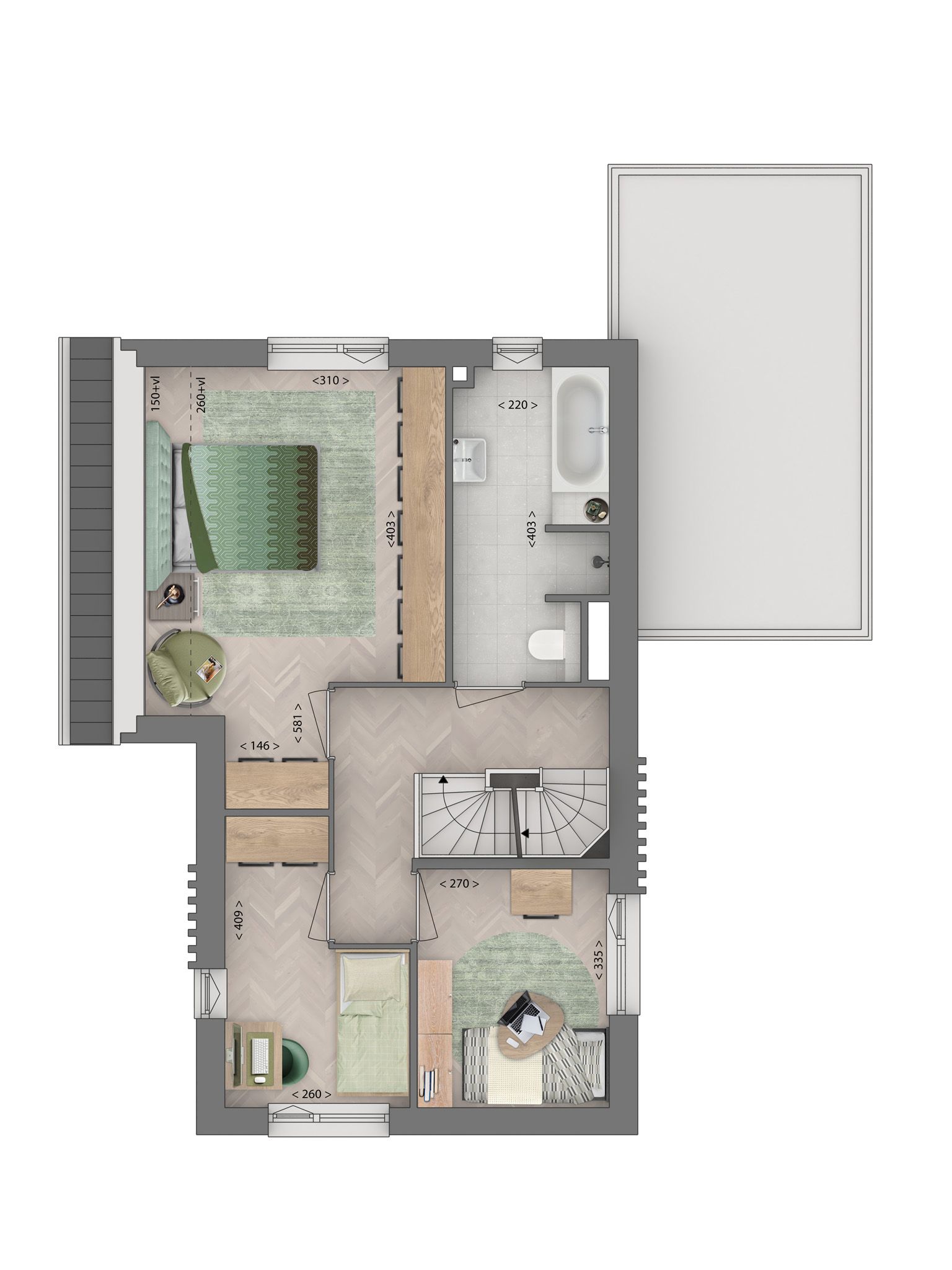 Foto 6 van Vrijstaande woning (Bouwnr. 101)