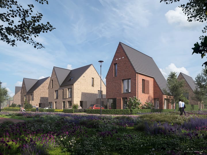 Photo 2 of 2 onder 1 kapwoning (Bouwnr. 97)