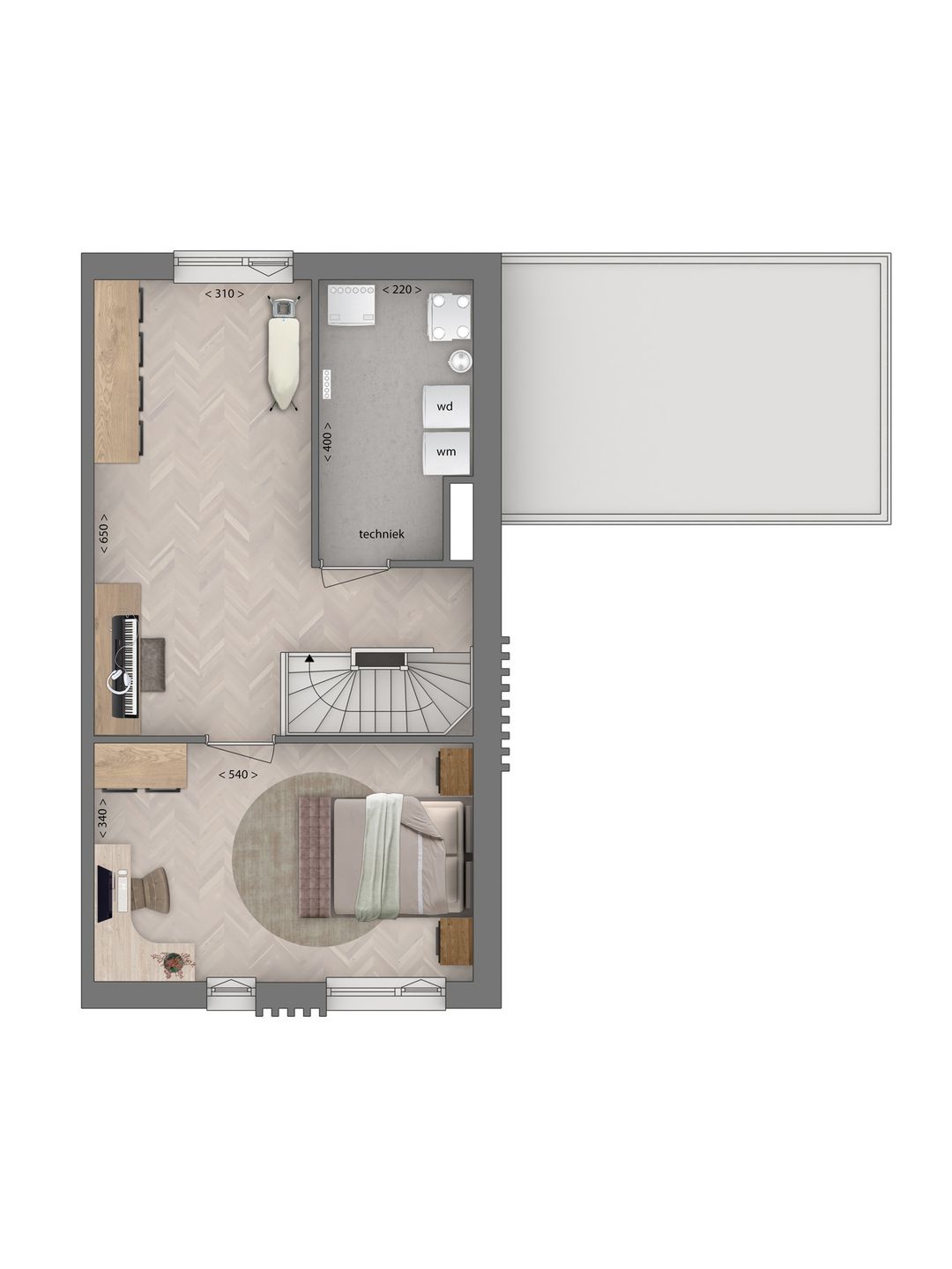 Foto 8 van 2 onder 1 kapwoning (Bouwnr. 85)