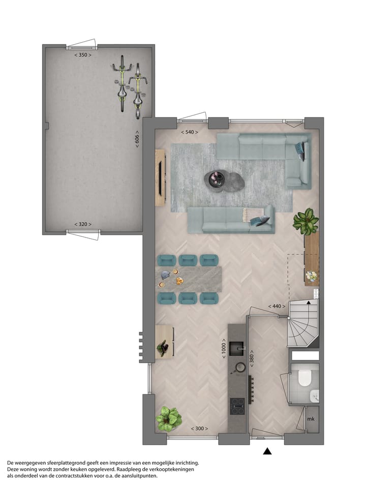 Foto 6 van 2 onder 1 kapwoning (Bouwnr. 88)