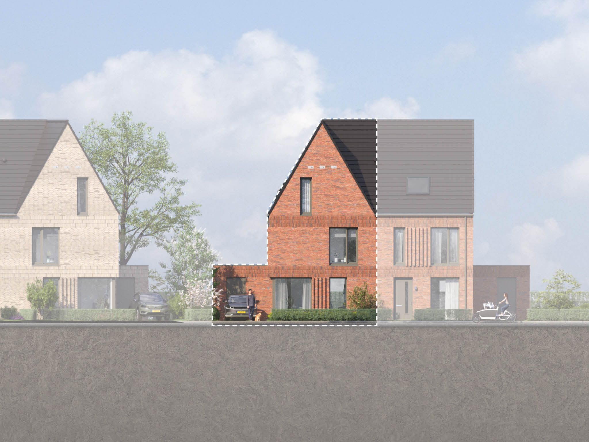 2 onder 1 kapwoning (Bouwnr. 90)  false