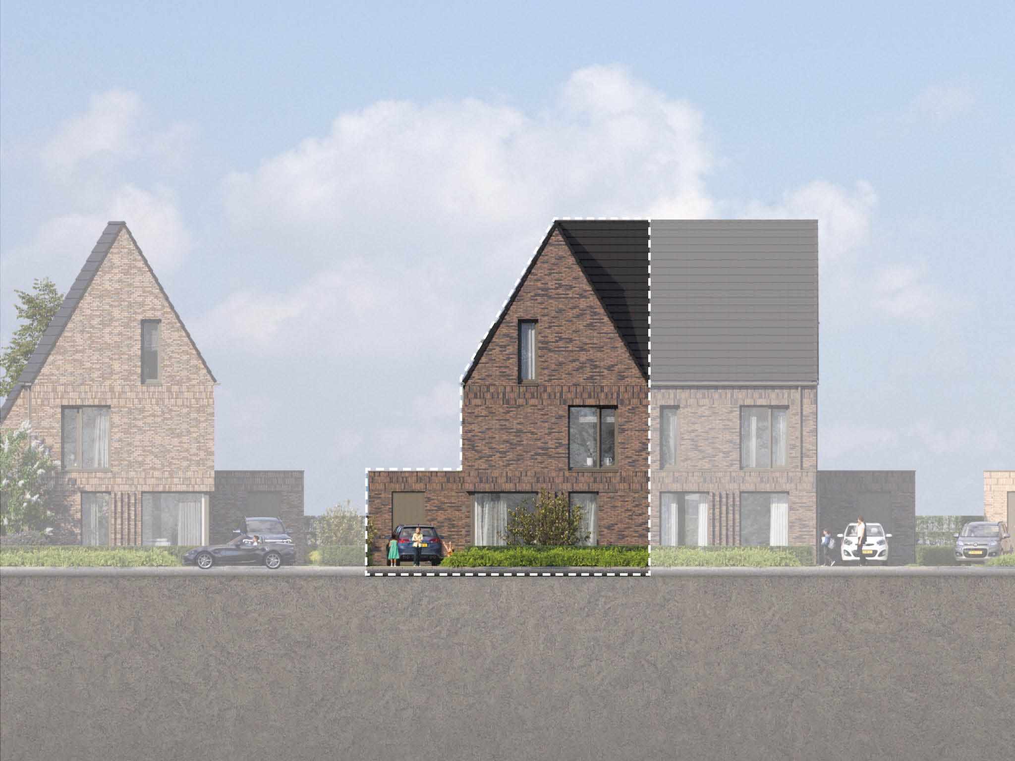 2 onder 1 kapwoning (Bouwnr. 102)  false