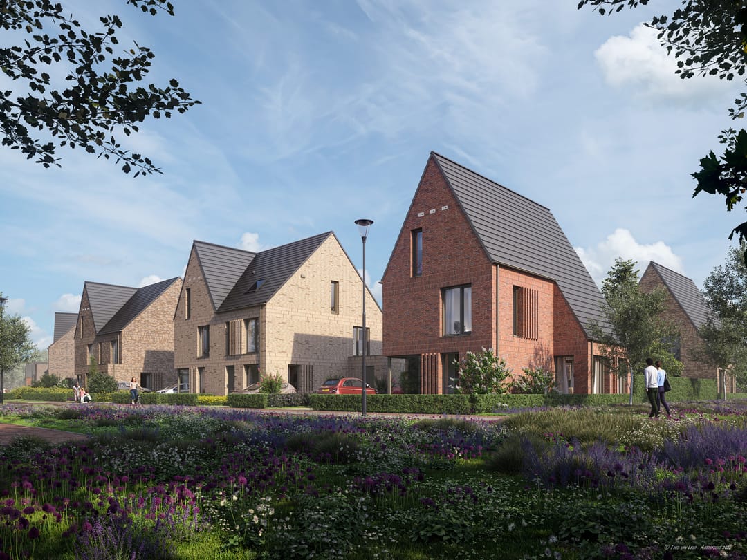 Foto 2 van 2 onder 1 kapwoning (Bouwnr. 96)