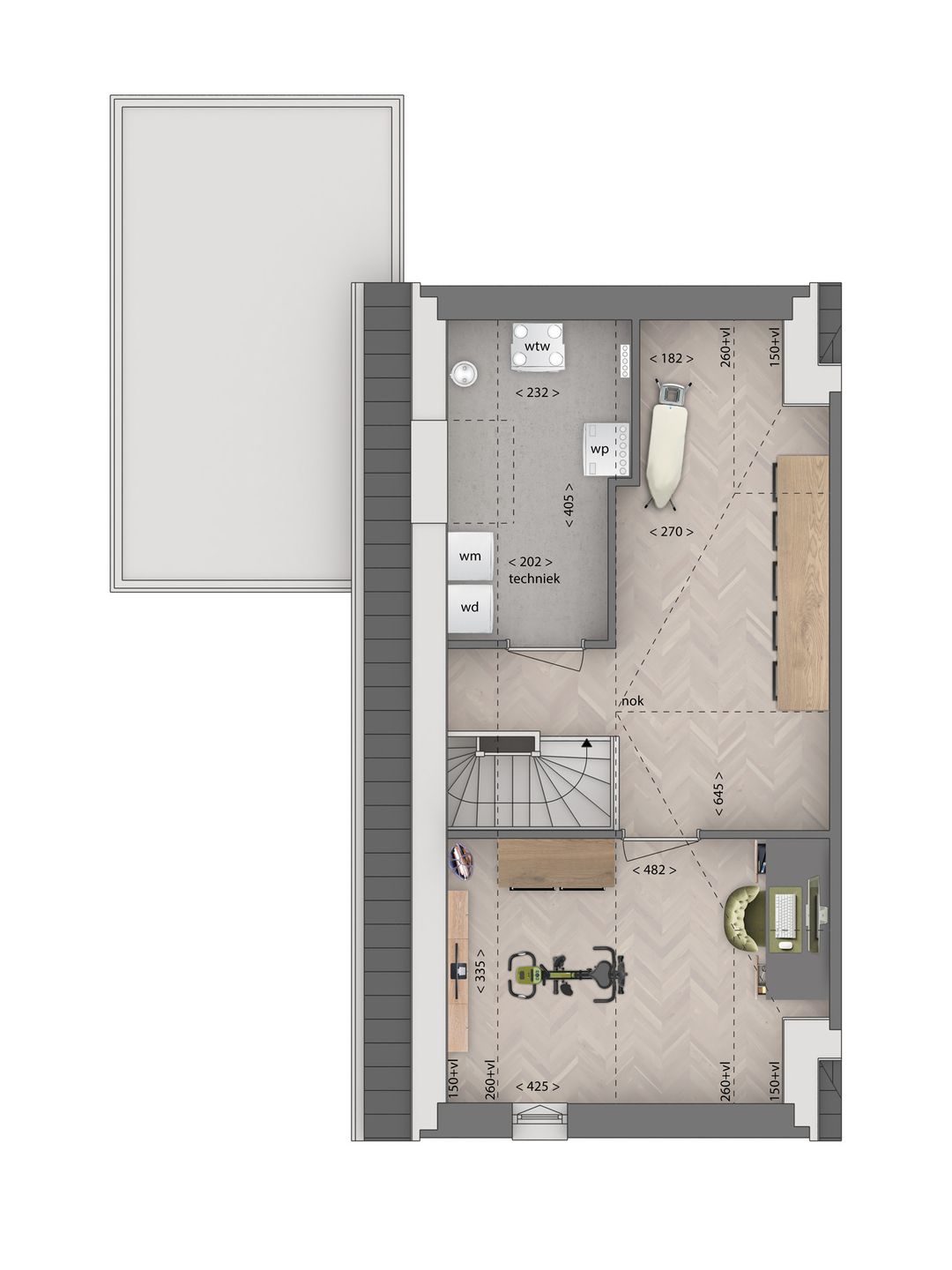 Photo 8 of 2 onder 1 kapwoning (Bouwnr. 102)