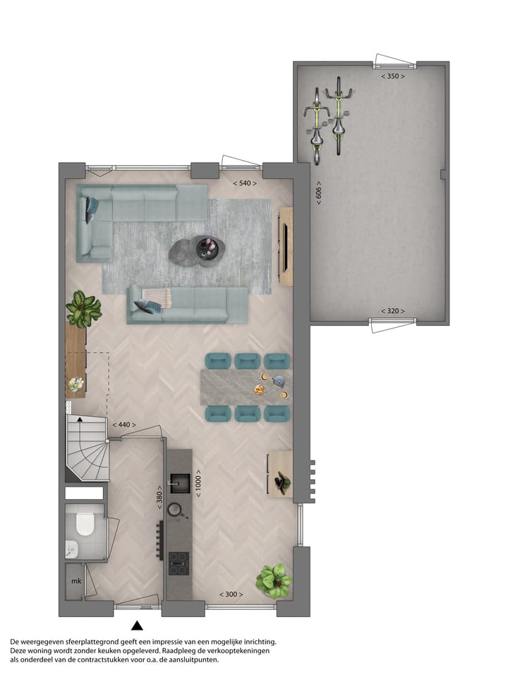 Foto 6 van 2 onder 1 kapwoning (Bouwnr. 99)