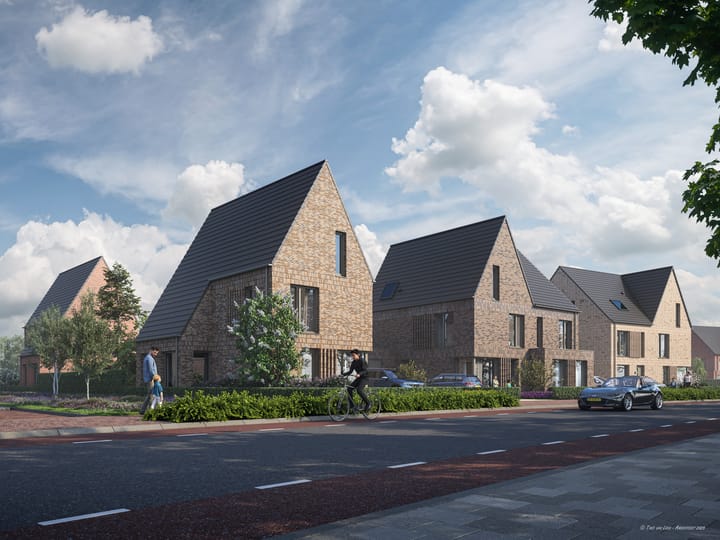 Photo 2 of 2 onder 1 kapwoning (Bouwnr. 104)