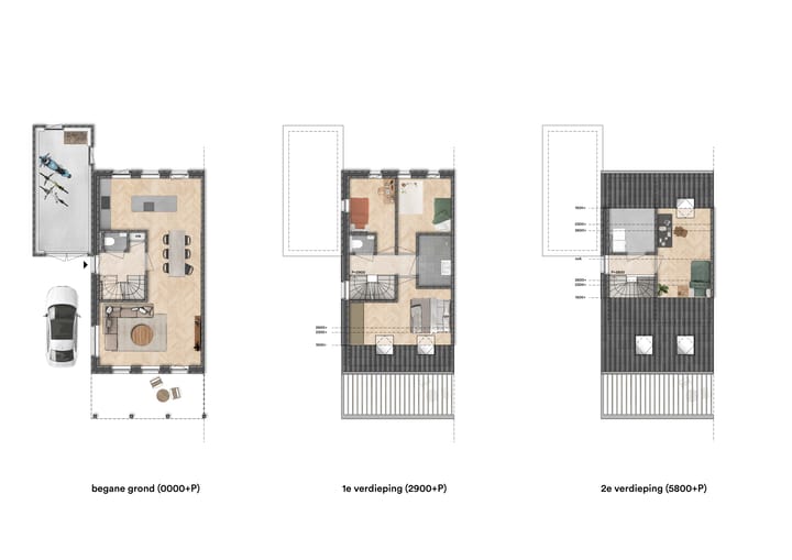 Foto 18 van "Wonen in het park" 2/1 kap woningen (Bouwnr. 3)
