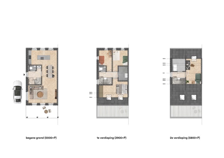Foto 15 van "Wonen in het park" 2/1 kap woningen (Bouwnr. 4)