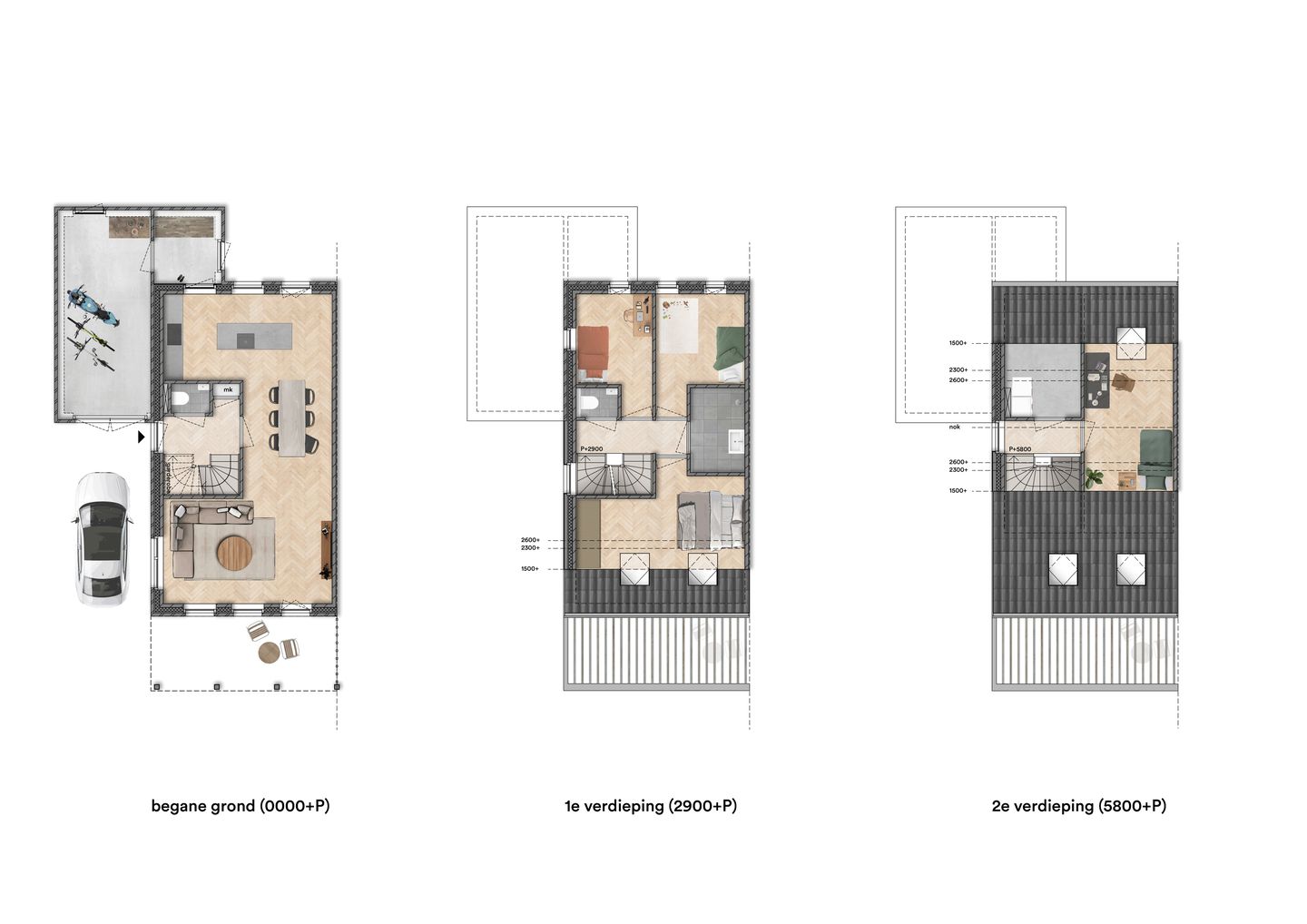 Photo 19 of "Wonen in het park" 2/1 kap woningen (Bouwnr. 8)