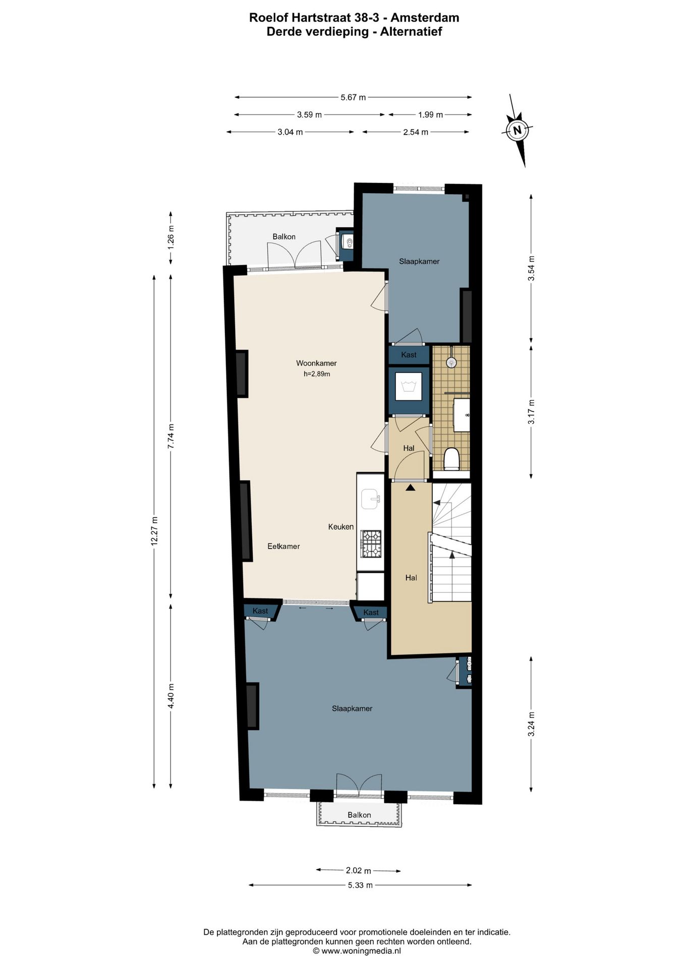 Foto 39 van Roelof Hartstraat 38-3