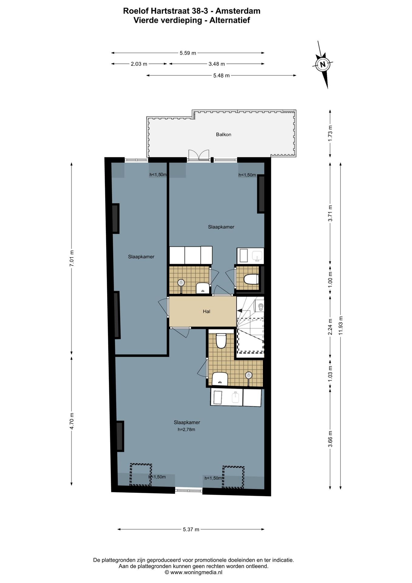 Foto 40 van Roelof Hartstraat 38-3