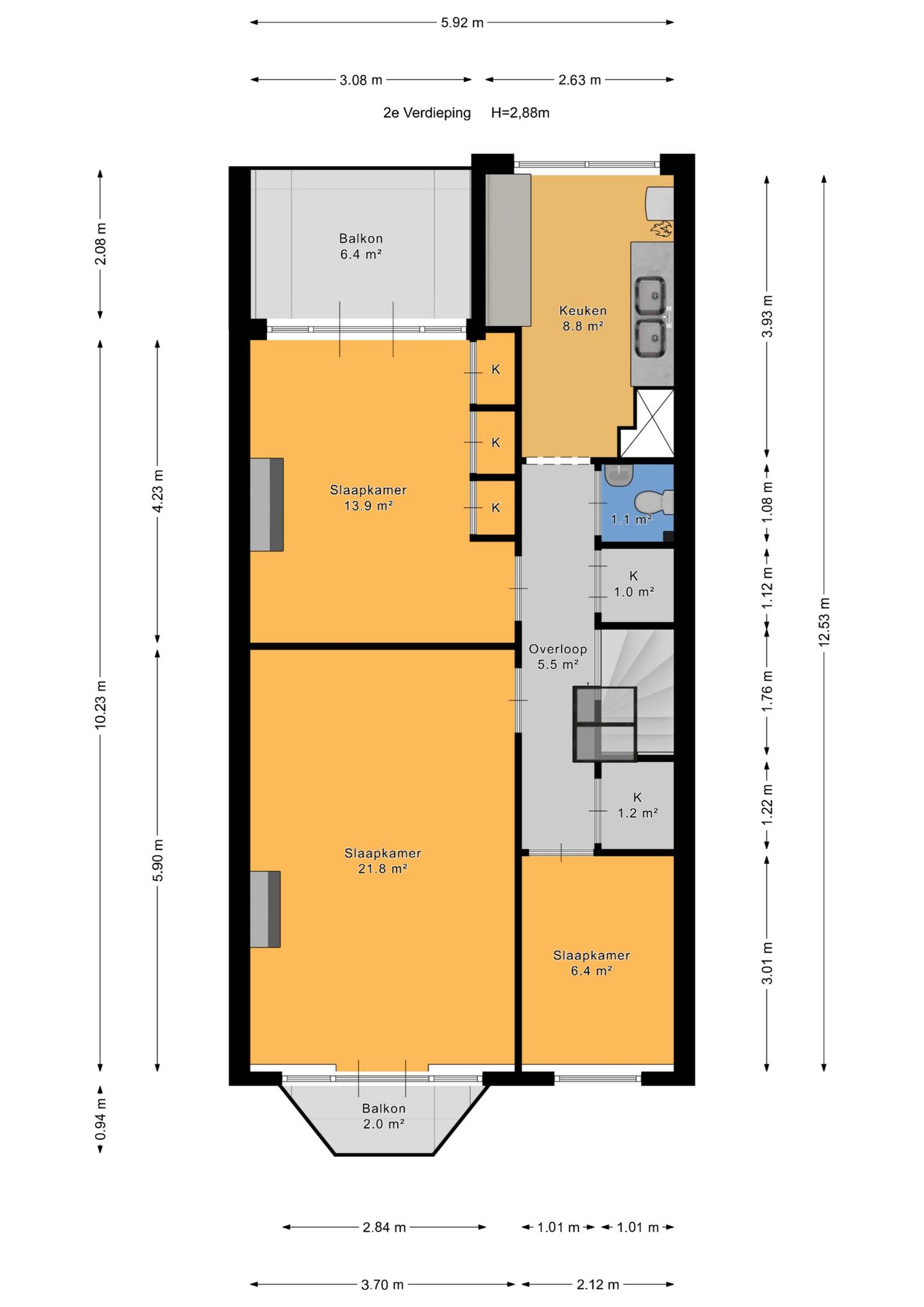 Foto 44 van Van Slingelandtstraat 142