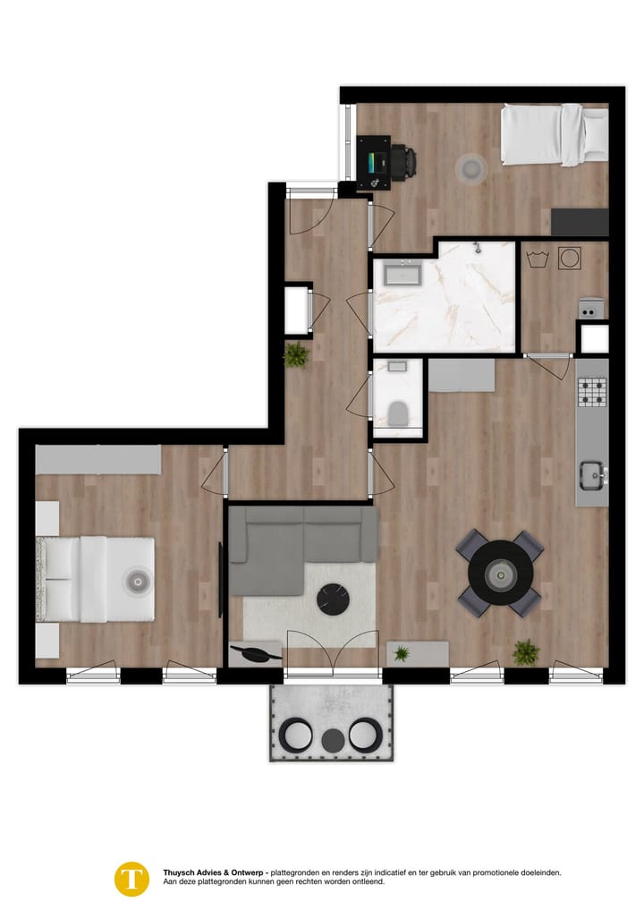 Photo 4 of Type C (Bouwnr. 14)