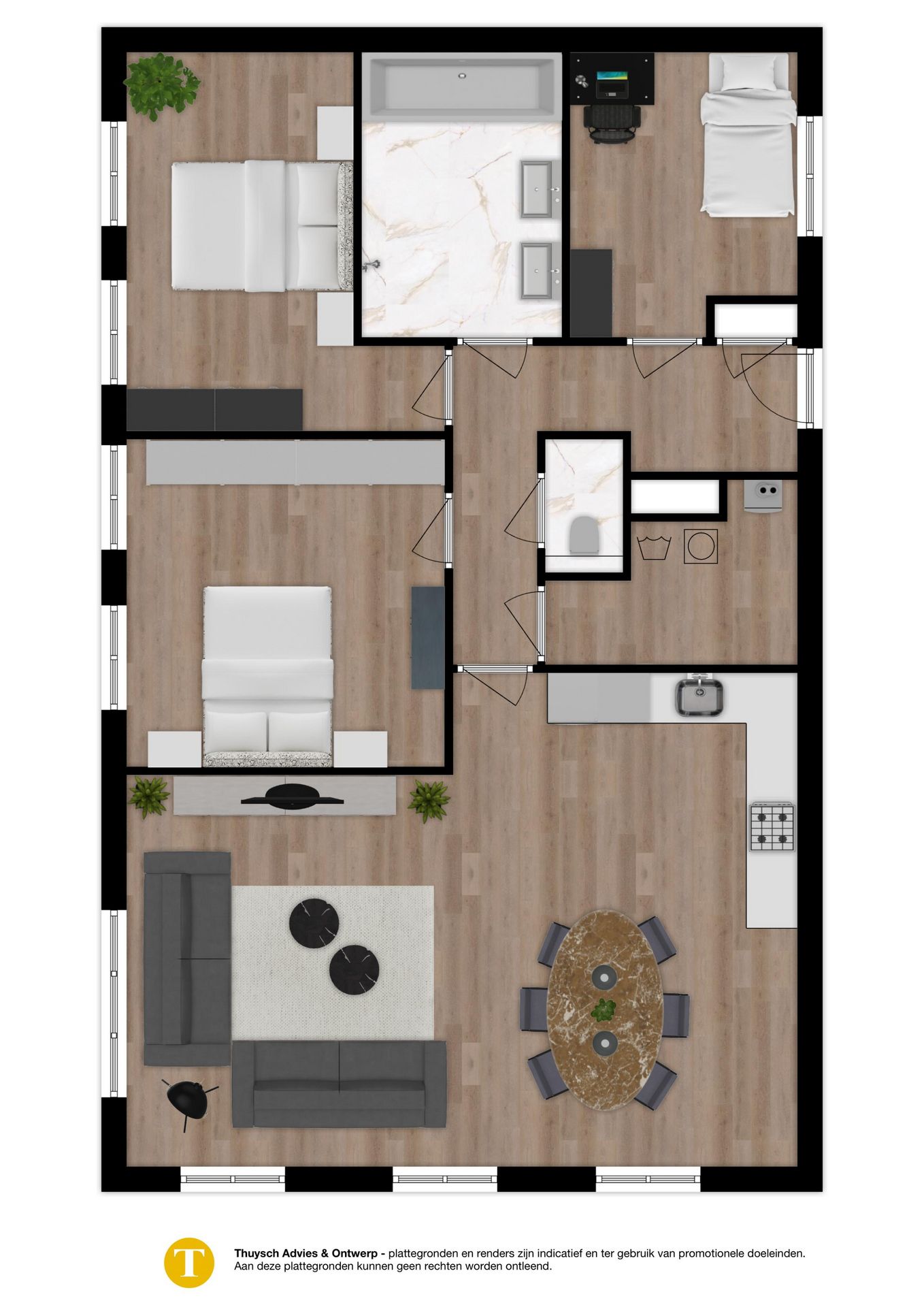 Foto 5 van Type D (Bouwnr. 6)