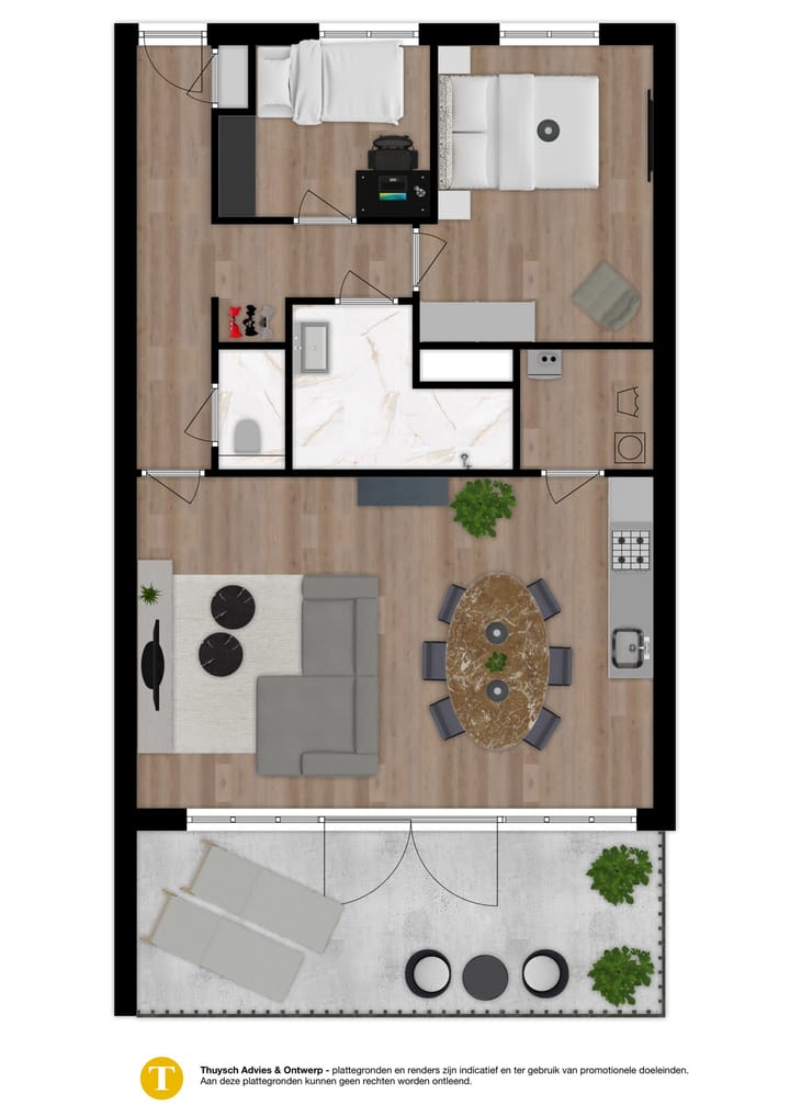 Foto 4 van Type E (Bouwnr. 21)