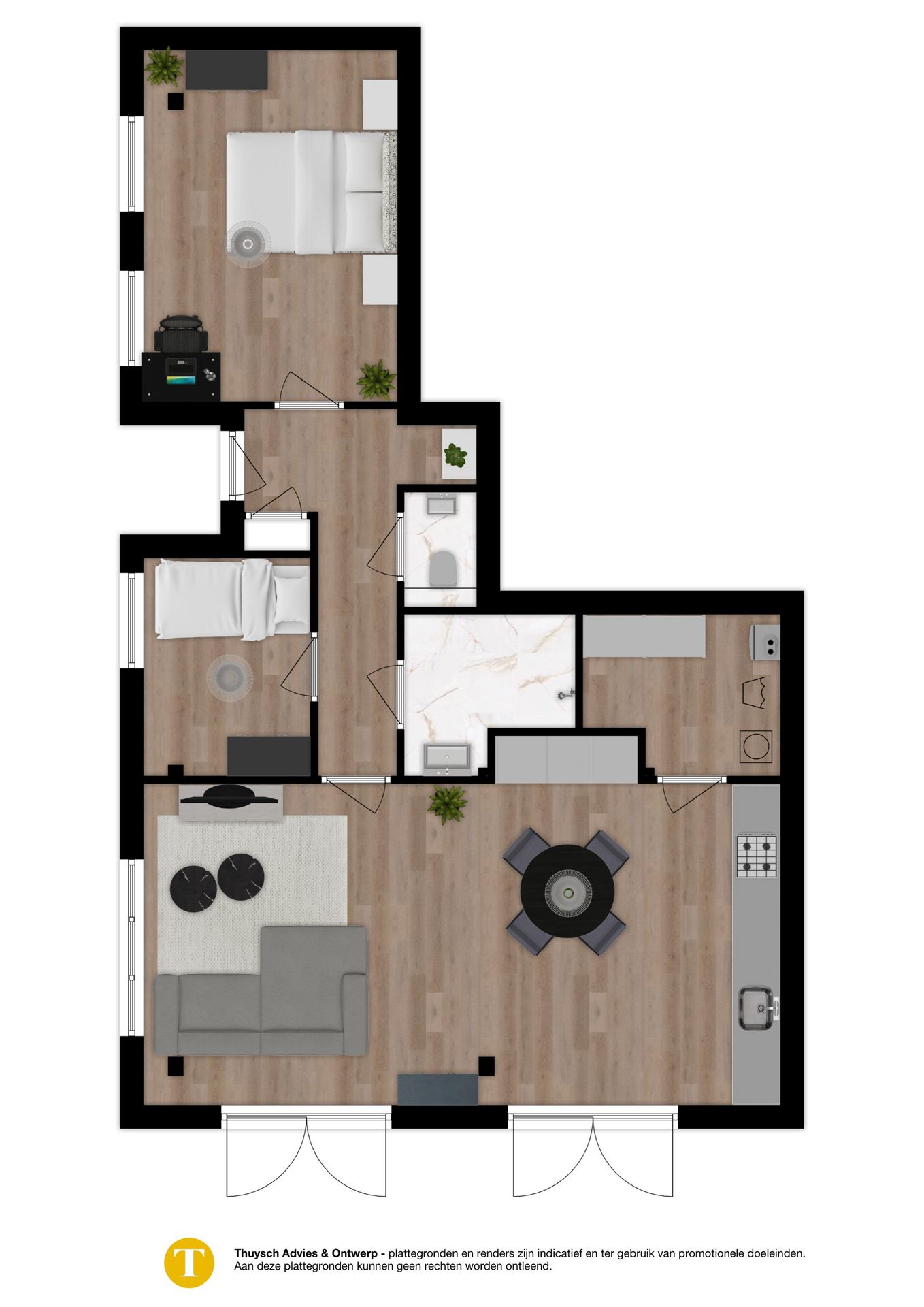 Foto 5 van Type C (Bouwnr. 1)