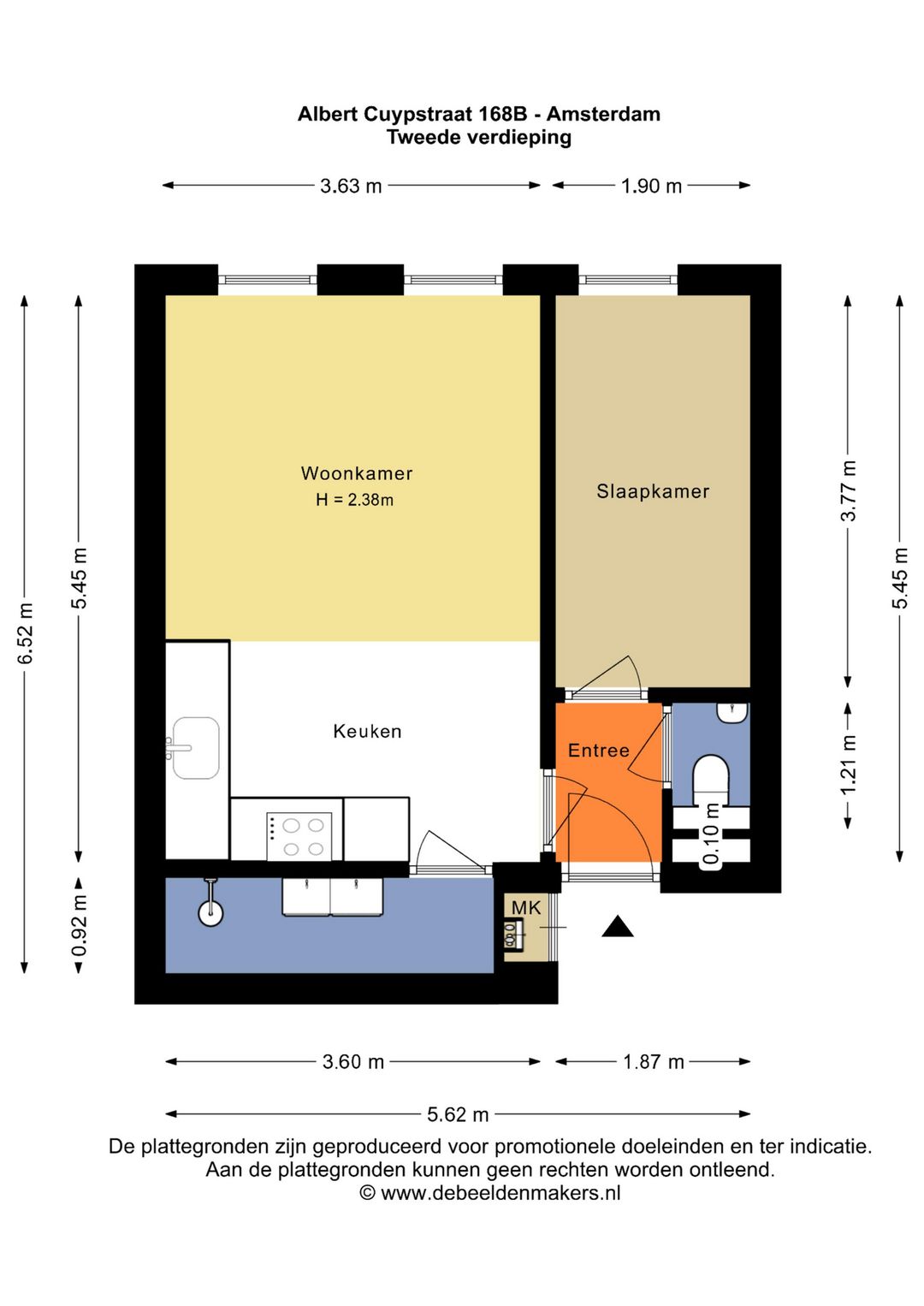 Foto 16 van Albert Cuypstraat 168-B
