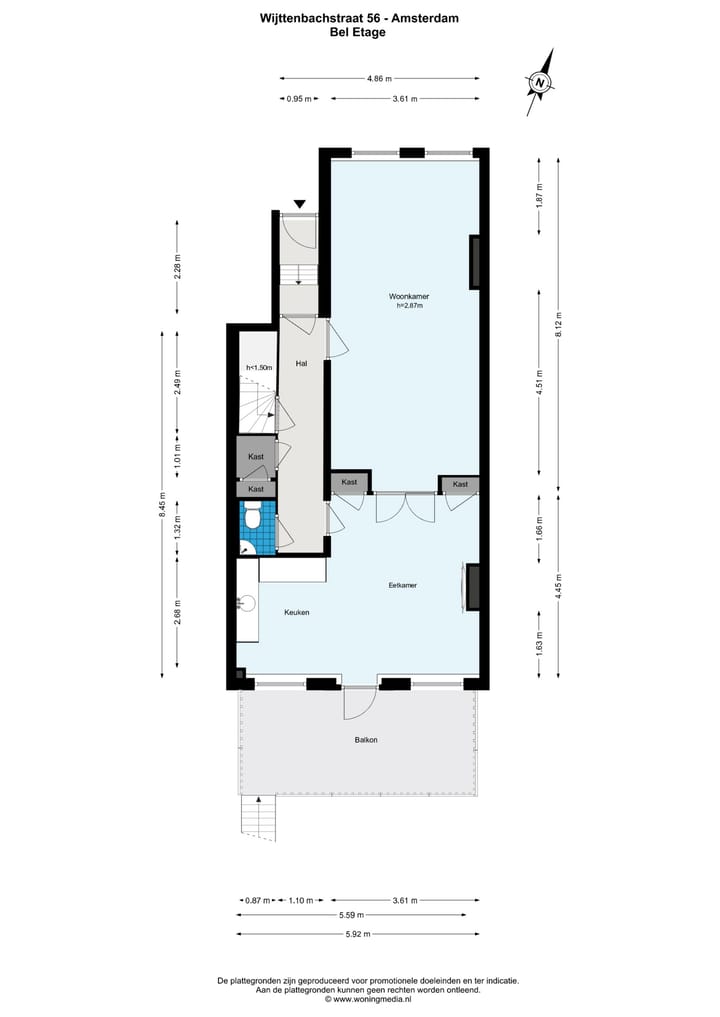 Photo 36 of Wijttenbachstraat 56-O