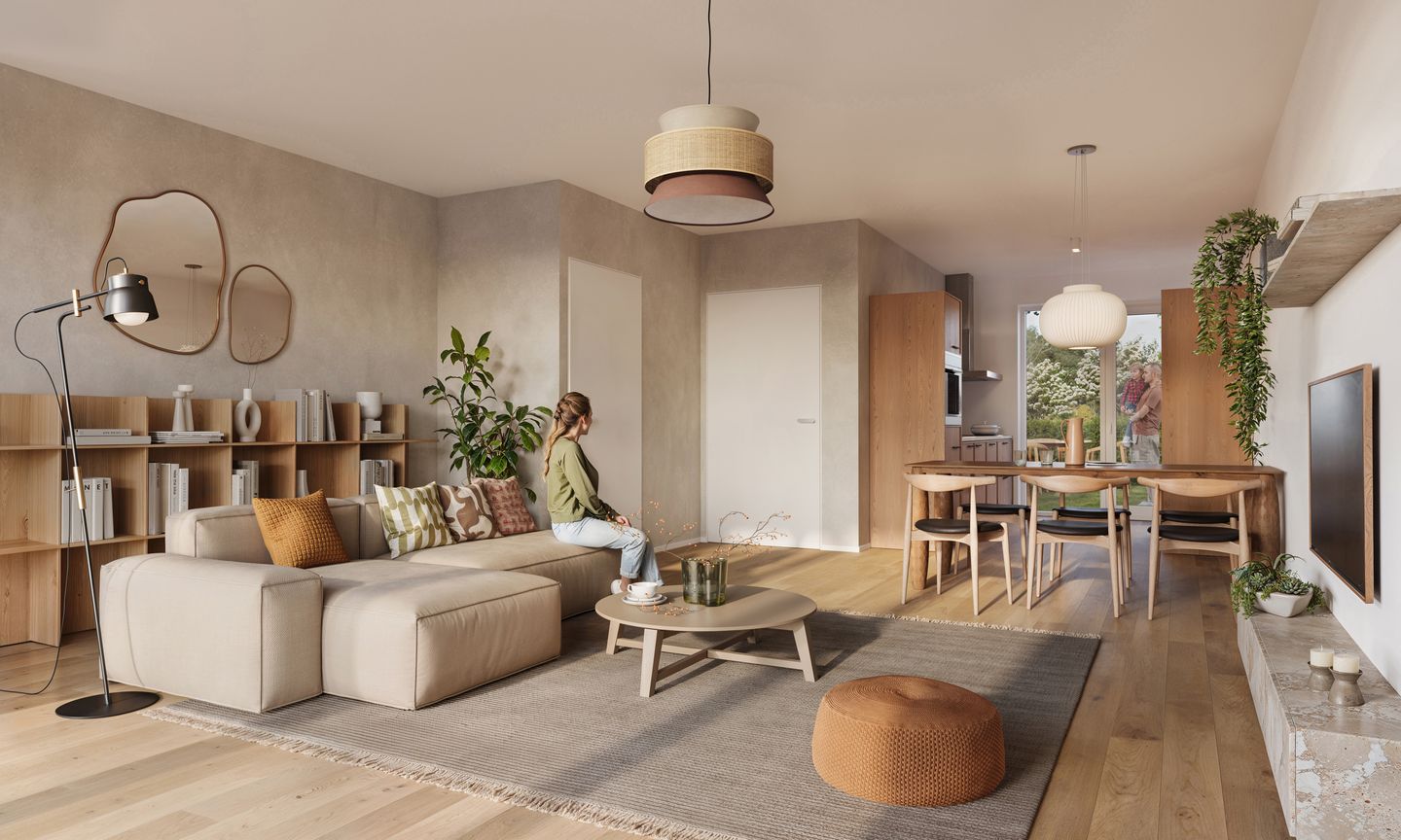 Foto 1 van Rijwoning Valleirand type B1, fase Kiem (Bouwnr. B.07)