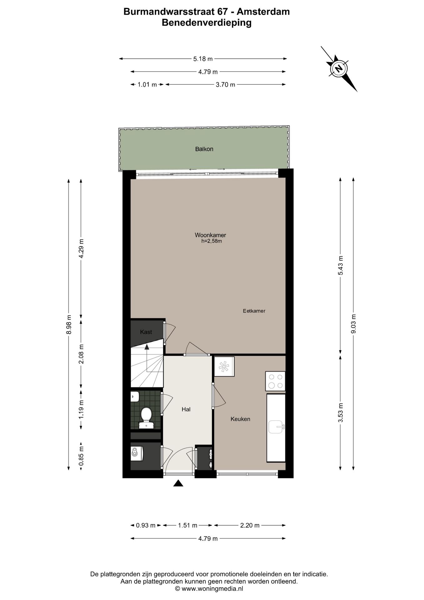 Foto 18 van Burmandwarsstraat 67