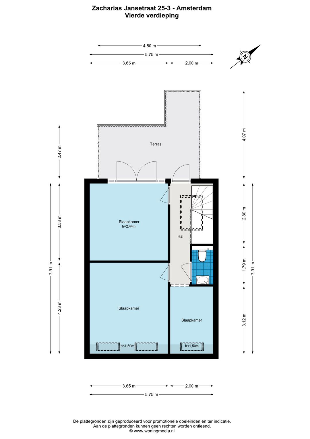 Photo 32 of Zacharias Jansestraat 25-3