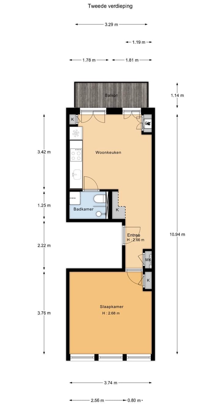 Foto 41 van Eerste Weteringdwarsstraat 52-1