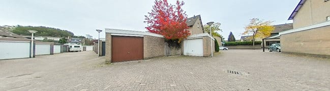 Achterzijde bij garage