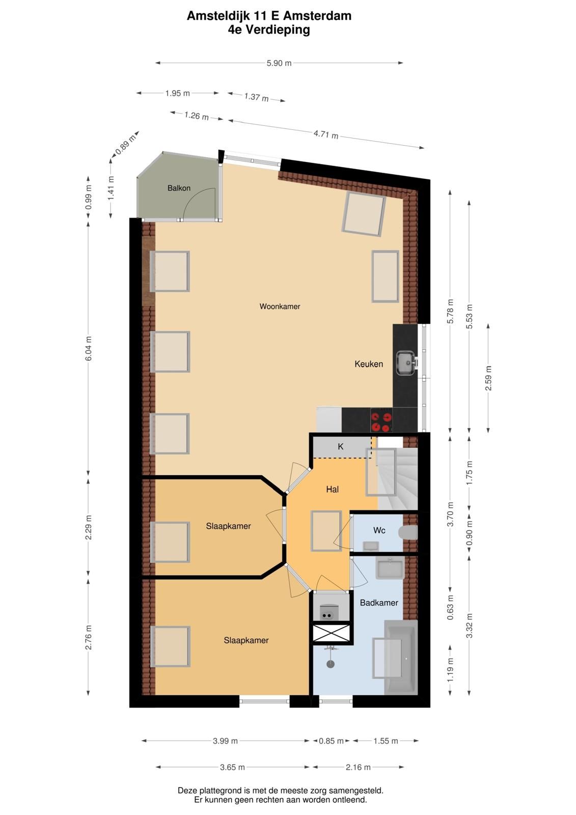 Foto 15 van Amsteldijk 11-E