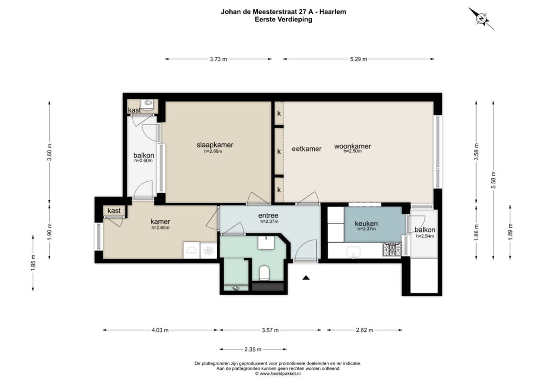 Foto 23 van Johan de Meesterstraat 27-A