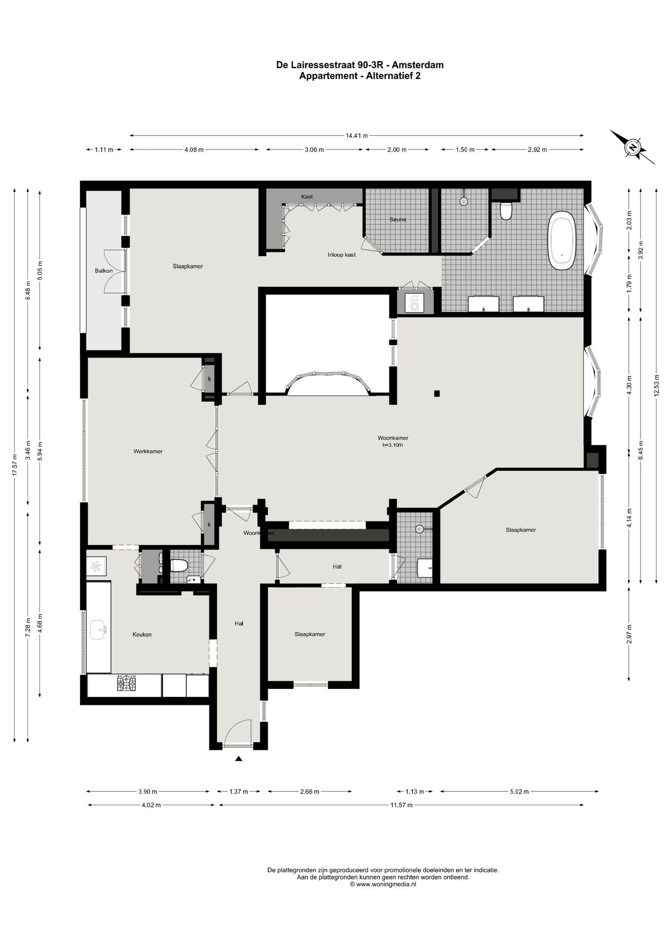 Foto 27 van De Lairessestraat 90-3R