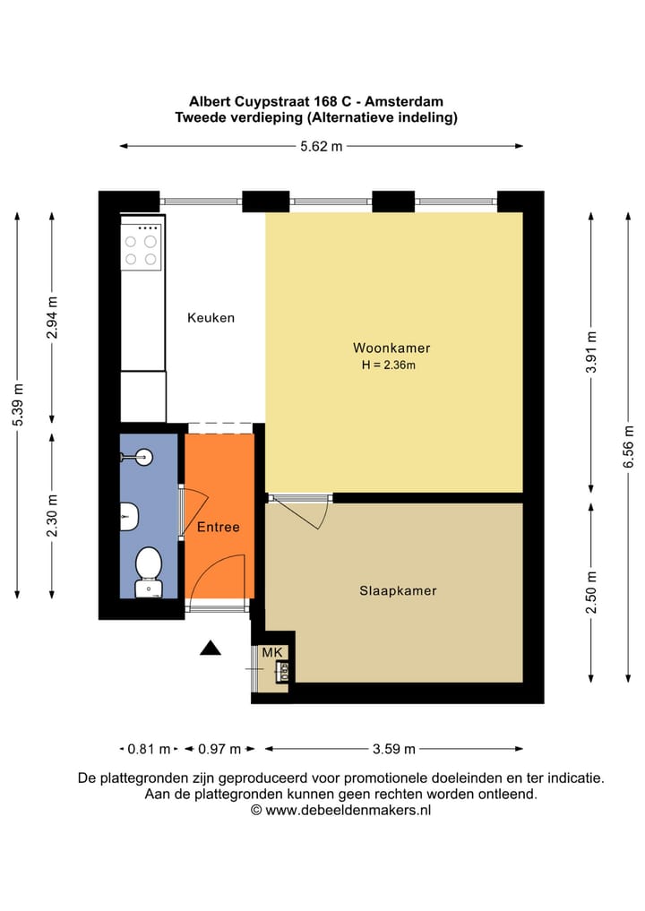 Foto 14 van Albert Cuypstraat 168-C