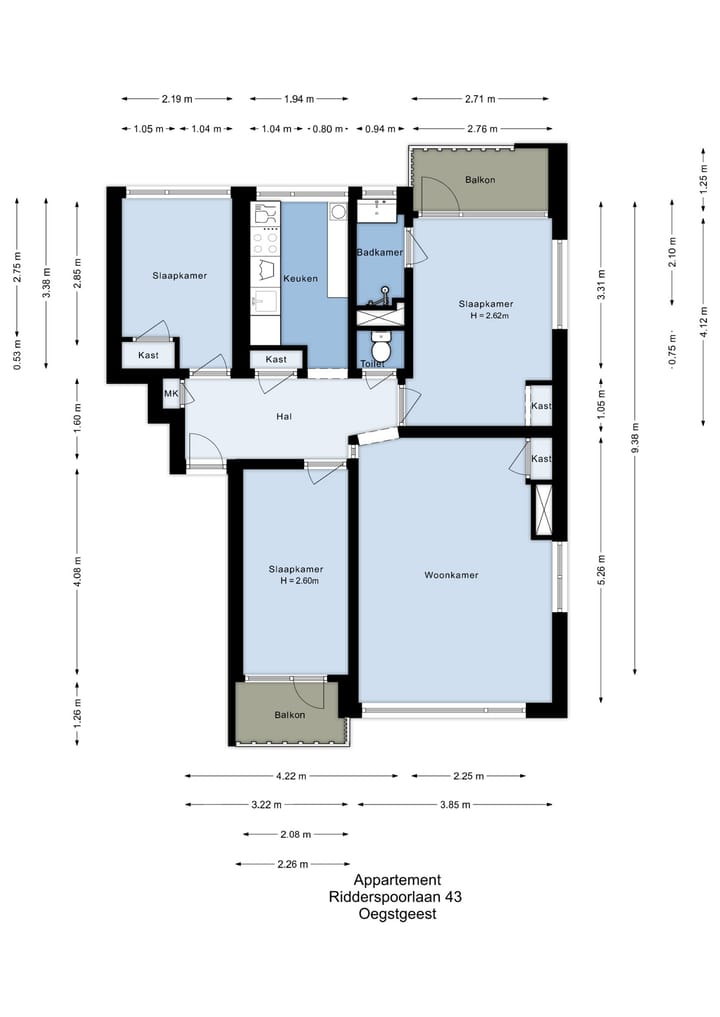 Foto 53 van Ridderspoorlaan 43