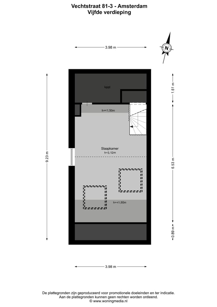 Photo 40 of Vechtstraat 81-3