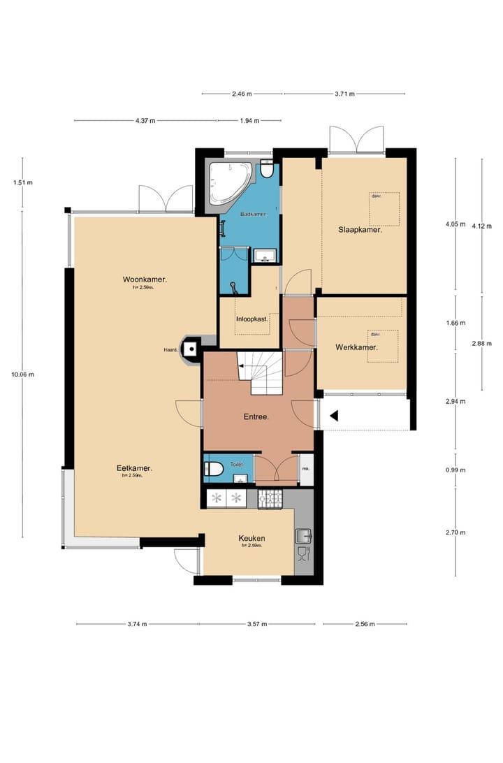 Foto 8 van De Colignylaan 14