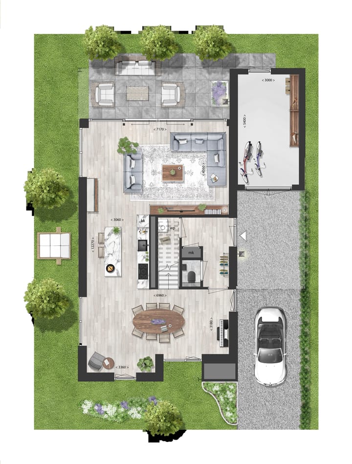 Foto 3 van Vastenburghof 16 (Bouwnr. 2)