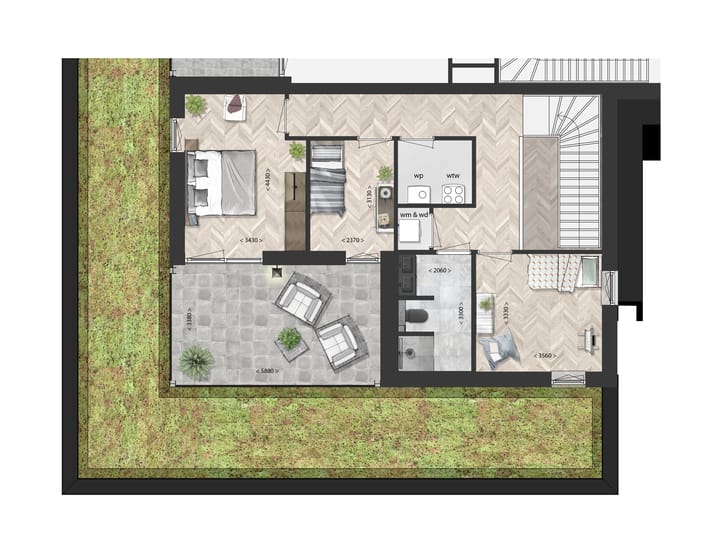 Foto 5 van Vastenburghof 4 (Bouwnr. 5)