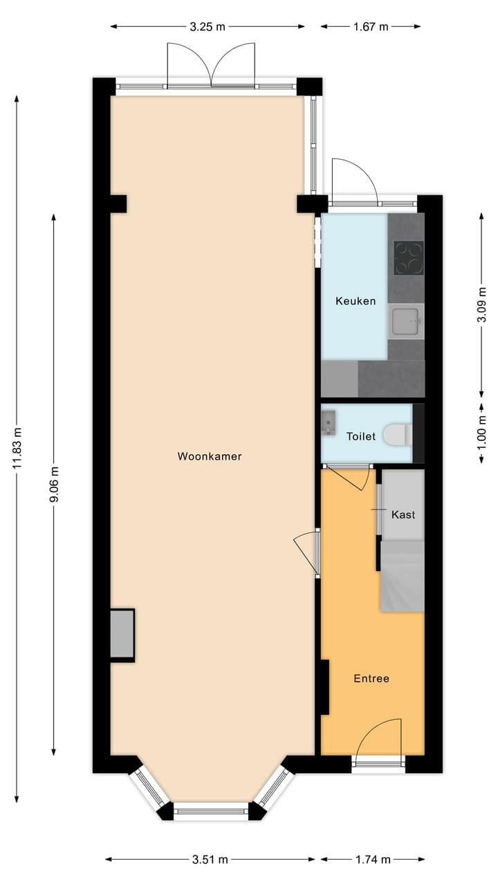 Foto 58 van Botenmakersstraat 84