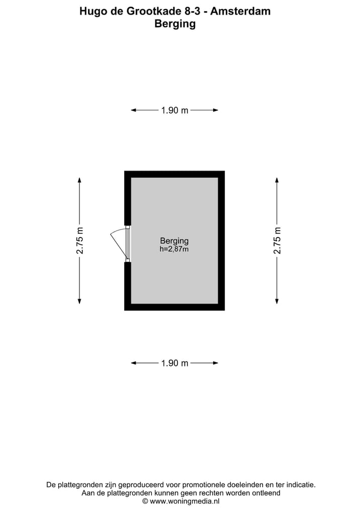 Foto 28 van Hugo de Grootkade 8-3