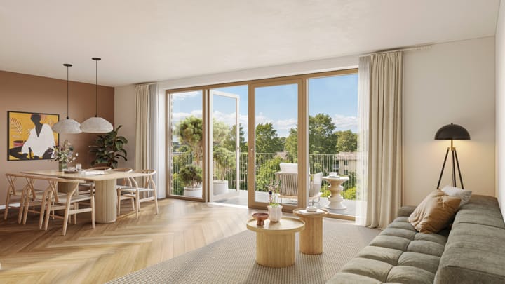 Foto 2 van 3-kamer appartement | TYPE A (Bouwnr. 212)