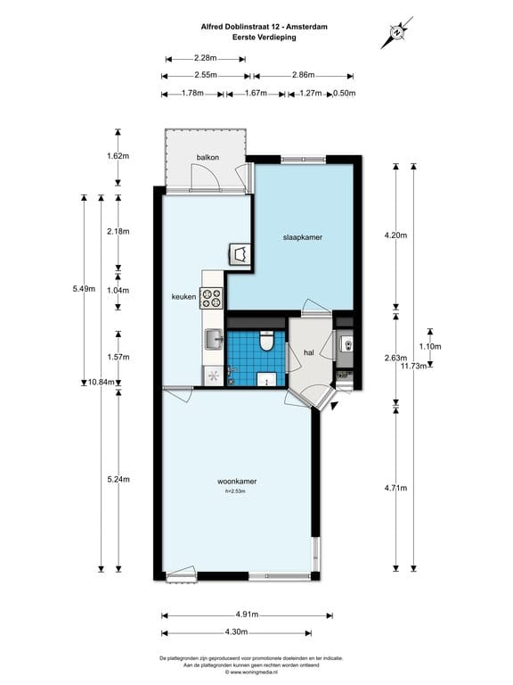 Foto 17 van Alfred Döblinstraat 12